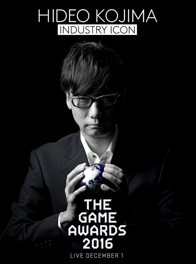 小島秀夫氏、「The Game Awards 2016」でIndustry Icon Award受賞へ