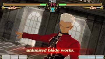 Fate/unlimited codes PORTABLE