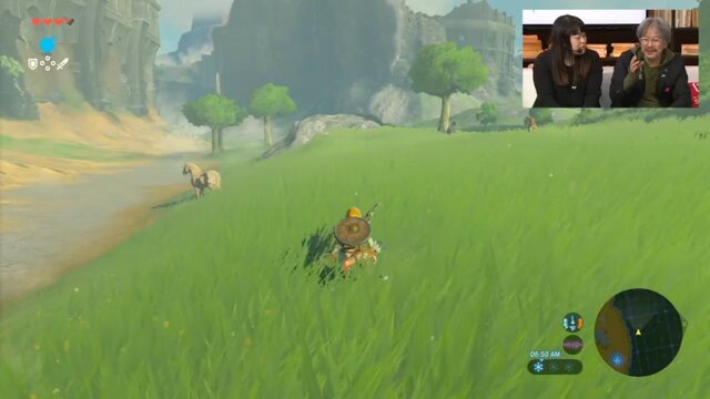 『ゼルダの伝説 ブレス オブ ザ ワイルド』青沼Pがゲームシステムを解説！重要な「馬」や「天候」などの情報が明らかに