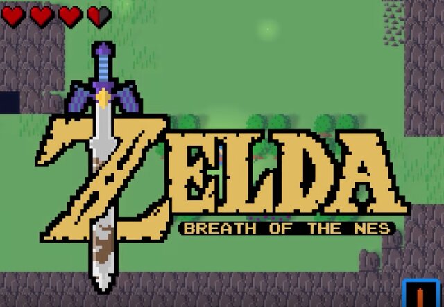 ファミコン風『ゼルダの伝説 BotW』DMCA侵害で公開停止、新プロジェクトとして再始動へ