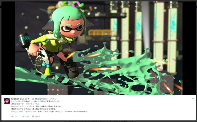 『スプラトゥーン2』4号はピロピロ笛を使ってタコと戦う！？ヒーローモードの新ギミックが明らかに