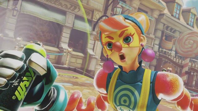 『ARMS』新ファイター「ローラポップ」を発表！ 不思議なアクションを映像でいち早く公開