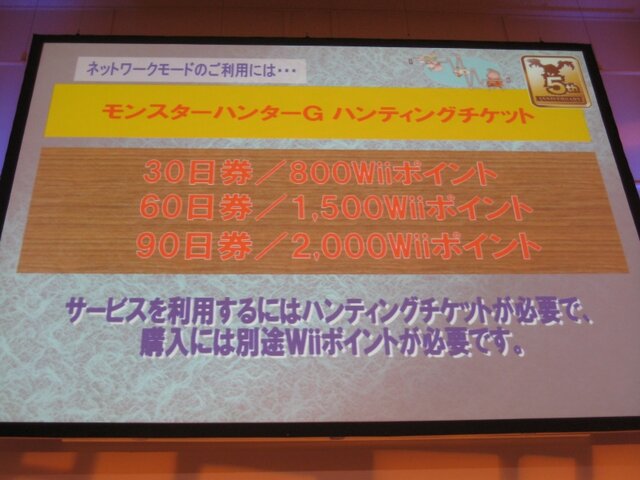 【モンスターハンターアニバーサリーパーティ】気になるWiiの『3(トライ)』と『G』の最新情報(2)