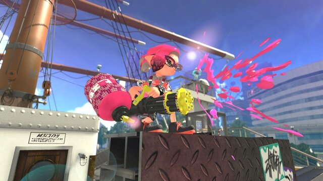 『スプラトゥーン2』新ブキ「バレルスピナーデコ」を9月16日に追加─高速連射で華麗に反撃