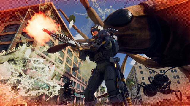 アクションTPS『EARTH DEFENSE FORCE: IRON RAIN』から新情報到着！舞台の背景や謎の敵が明らかに