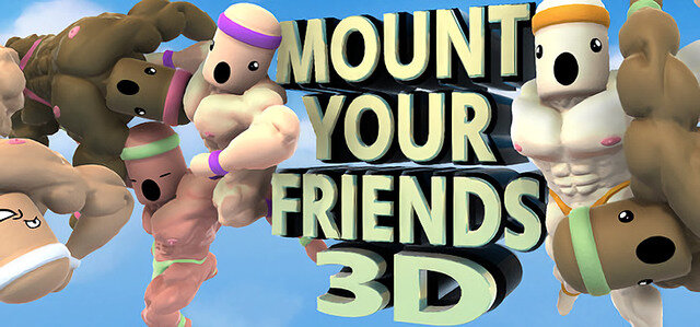 今度は3Dに！ムキムキ人間タワー新作『Mount Your Friends 3D』発表