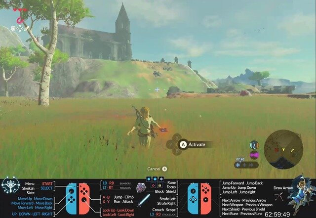 Twitchチャットコマンドで挑む『ゼルダの伝説BOTW』が放送中、プレイ63時間めで「始まりの台地」抜け出せず