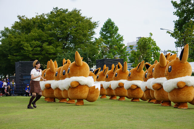 1 500匹以上のピカチュウが今年も横浜で大量発生チュウ イーブイも世界発の大行進を披露 フォトレポ 32枚目の写真 画像 インサイド
