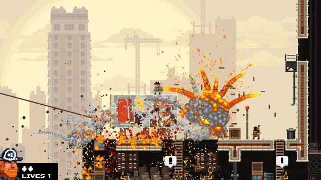 どこかで見たアニキたちが活躍する『Broforce』スイッチ版が配信開始！ 木曜洋画劇場ファン必見