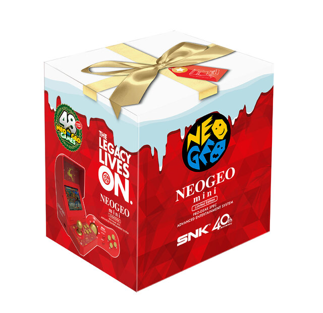 NEOGEO mini」のクリスマス限定版が発売決定！ 従来版を上回る“48