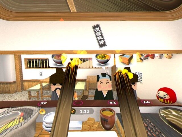 【吉田輝和のVR絵日記】ワンオペ飲食店シミュ『カウンターファイト SE』客VS丼屋店主の仁義なき戦い