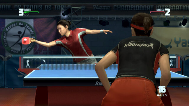 Rockstar Games presents Table Tennis