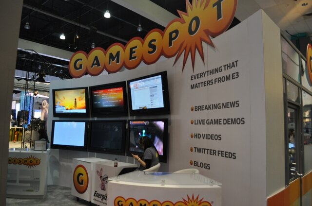 【E3 2009】みんな頑張ってました。GameSpot、G4、IGN メディアブース