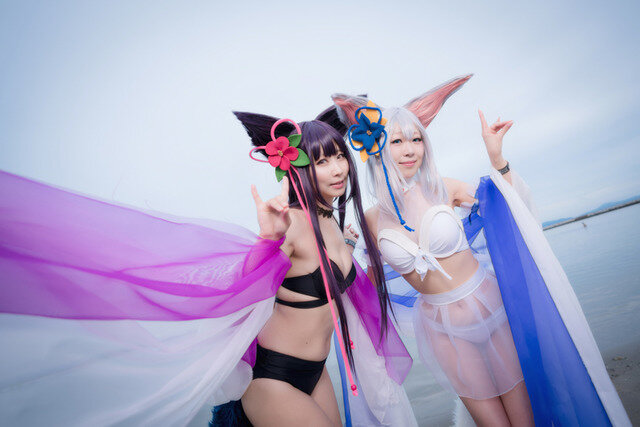 【コスプレ】真夏の夜にネロ、ナルメアほか人気キャラが魅惑！「ラグコス2019」水着美女レイヤーまとめ（後編）【写真122枚】