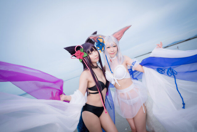 【コスプレ】真夏の夜にネロ、ナルメアほか人気キャラが魅惑！「ラグコス2019」水着美女レイヤーまとめ（後編）【写真122枚】