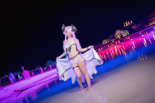 【コスプレ】真夏の夜にネロ、ナルメアほか人気キャラが魅惑！「ラグコス2019」水着美女レイヤーまとめ（後編）【写真122枚】