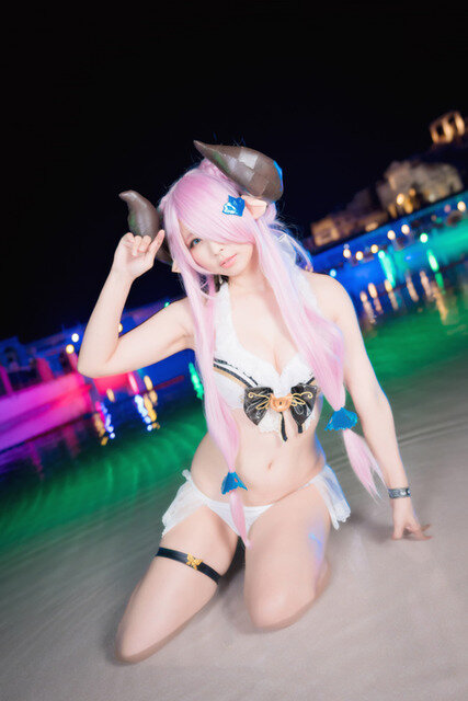 【コスプレ】真夏の夜にネロ、ナルメアほか人気キャラが魅惑！「ラグコス2019」水着美女レイヤーまとめ（後編）【写真122枚】