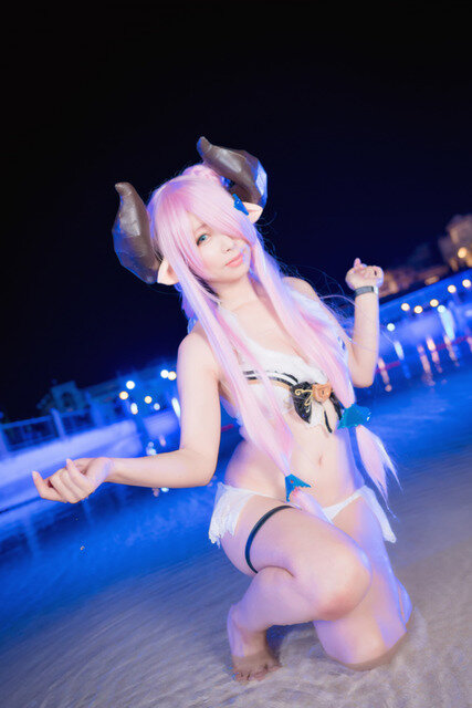 【コスプレ】真夏の夜にネロ、ナルメアほか人気キャラが魅惑！「ラグコス2019」水着美女レイヤーまとめ（後編）【写真122枚】