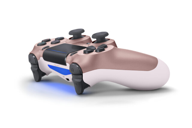 「DUALSHOCK 4」に4つの新色が登場！ お揃いな「ローズ・ゴールド」のワイヤレスサラウンドヘッドセットも