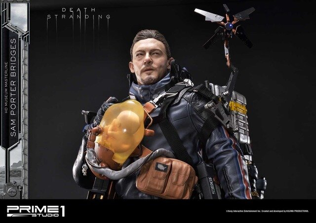 『DEATH STRANDING』の主人公「サム」（演：ノーマン・リーダス）が1/2スケールで立体化！更なるリアルを追及する特殊シリコン頭部版も