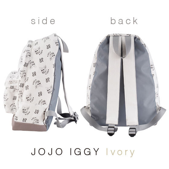 「PB限定【ジョジョの奇妙な冒険 スターダストクルセイダース】JOJO IGGY DAY PACK（ジョジョ イギー デイパック）」10,780 円（税込）（C）A＆L/S・JOJO SC