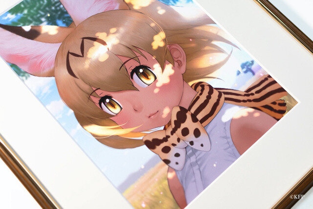 「Anique × けものフレンズ特設サイト 」（C）KFP