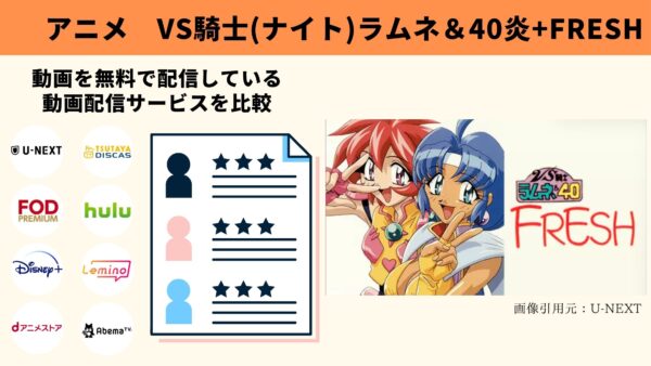 アニメ VS騎士(ナイト)ラムネ＆40炎+FRESH　無料動画配信