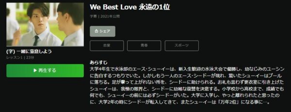 Hulu 韓国ドラマ We Best Love 永遠の1位 無料動画配信