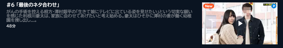 ドラマ 最初はパー 6話 無料動画配信