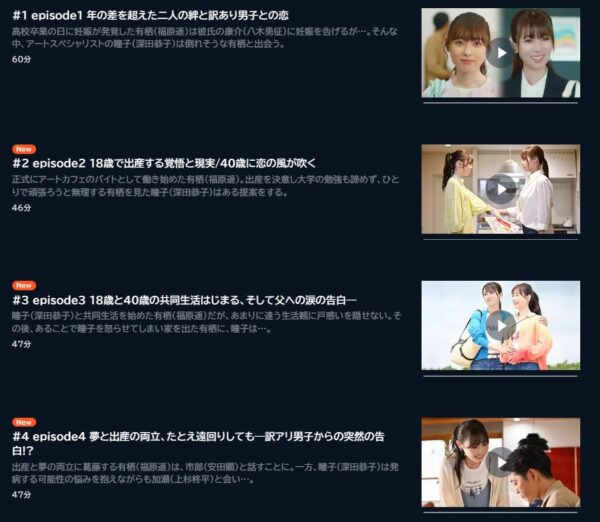 ドラマ 18/40 無料動画配信