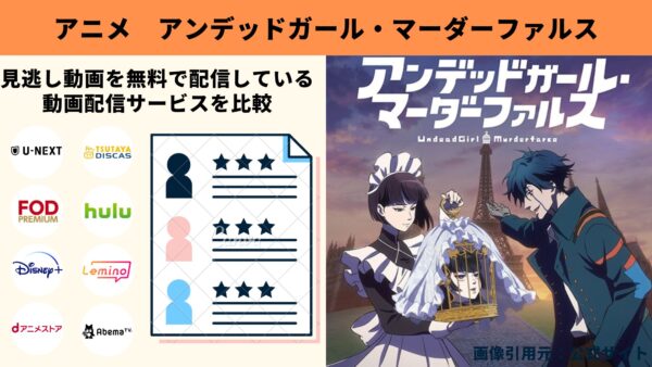 アニメ アンデッドガール・マーダーファルス 動画無料配信