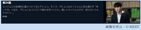 U-NEXT 韓国ドラマ コンビニのセッピョル 無料配信動画