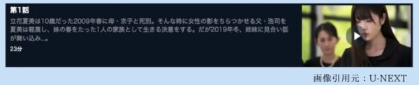 U-NEXT ドラマ 春の呪い 無料配信動画