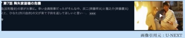 U-NEXTドラマホットマン無料配信動画