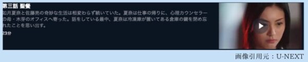 U-NEXT ドラマ 私の夫は冷凍庫に眠っている 無料配信動画