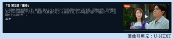 ドラマ 週末旅の極意 5話 無料動画配信