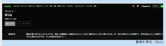 ドラマ　家なき子　無料動画配信