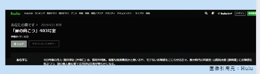 ドラマ　あなたの番です 扉の向こう　無料動画配信