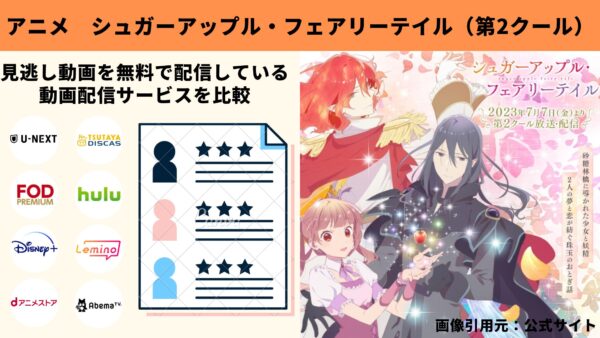 アニメ シュガーアップル・フェアリーテイル（第2クール） 動画無料配信