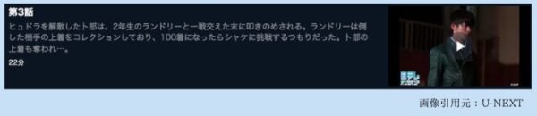 U-NEXT ドラマ シュガーレス 無料配信動画