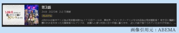 アニメ 冒険者になりたいと都に出て行った娘がSランクになってた 3話 動画無料配信