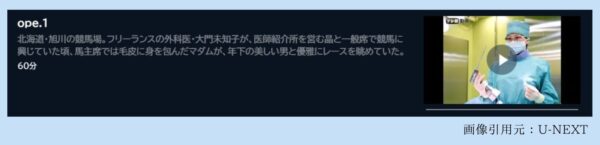 ドラマ ドクターX2 無料配信動画 U-NEXT