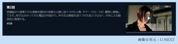 ドラマ 交渉人2 無料配信動画 U-NEXT