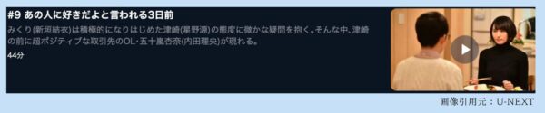U-NEXT ドラマ 逃げるは恥だが役に立つ 無料配信動画