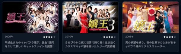 U-NEXT ドラマ 嬢王3 〜Special Edition〜 無料配信動画