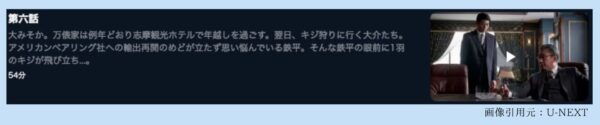 U-NEXT ドラマ 華麗なる一族（2021年） 無料配信動画