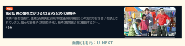 ドラマ下剋上受験　U-NEXT　無料動画配信