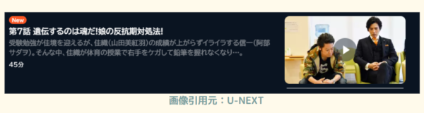 ドラマ下剋上受験　U-NEXT　無料動画配信