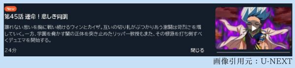 アニメ デュエル・マスターズ WIN 決闘学園編（2期） 45話 無料動画配信