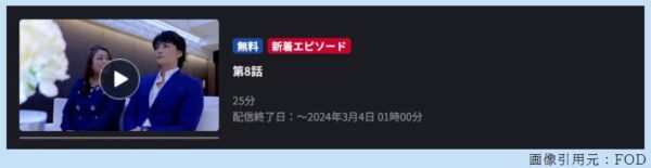 ドラマ if警視庁捜査一課 8話 無料動画配信